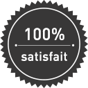 100% satisfait